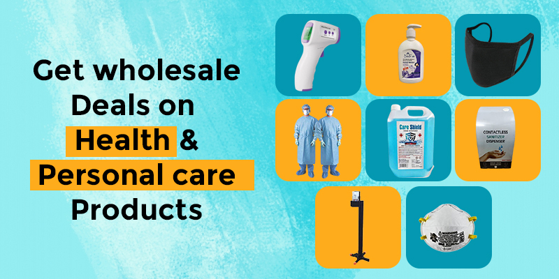 Get wholesale deals on health and personal products